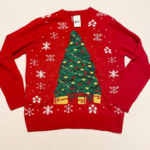 Jem Holiday Sweater Christmas Tree Womens Size XL - Picture 14 of 15